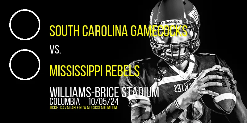 South Carolina Gamecocks vs. Mississippi Rebels at Williams-Brice Stadium